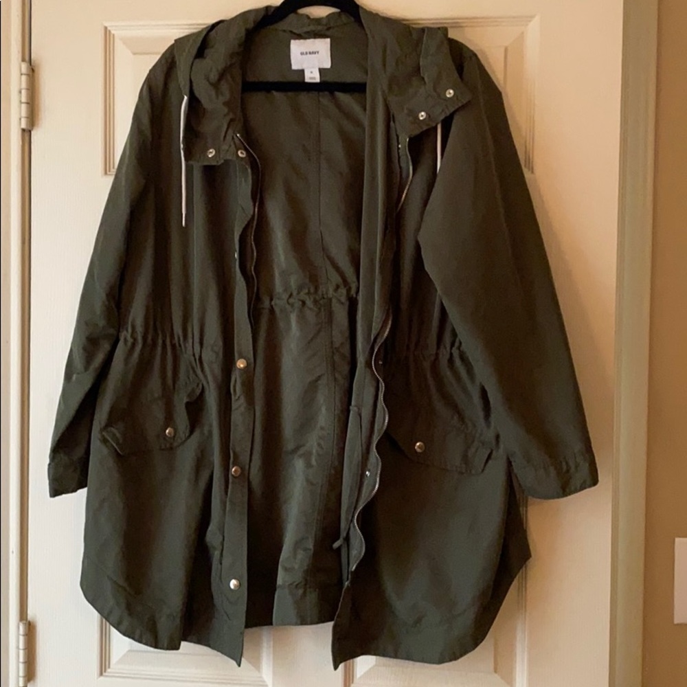 Old Navy Hooded Army Jacket